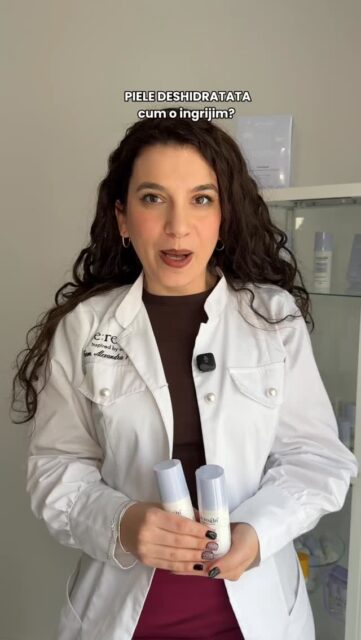Piele deshidratata: serul Hydrate + crema Repair ✨