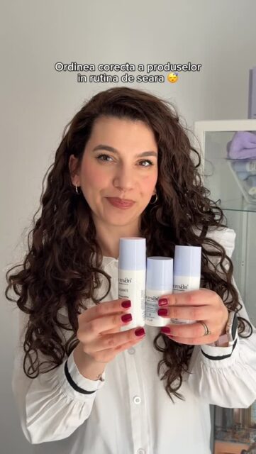 Ordinea produselor in rutina de seara, atunci cand folosim retinol 💜