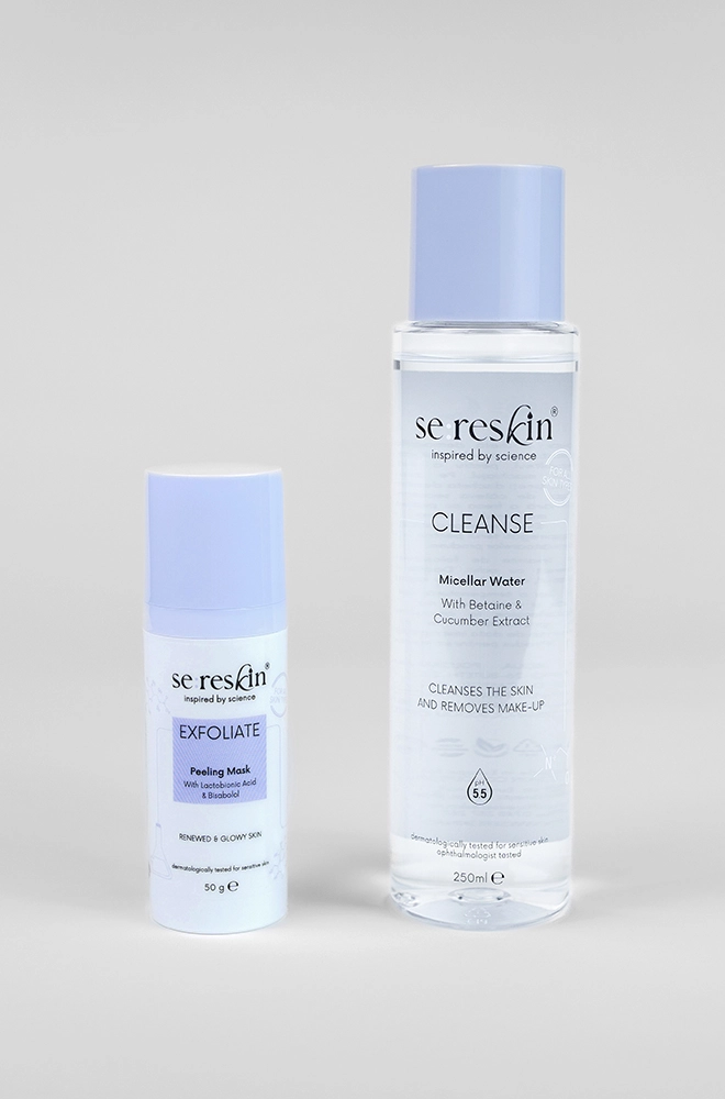 Set curățare Cleanse Exfoliate Sereskin