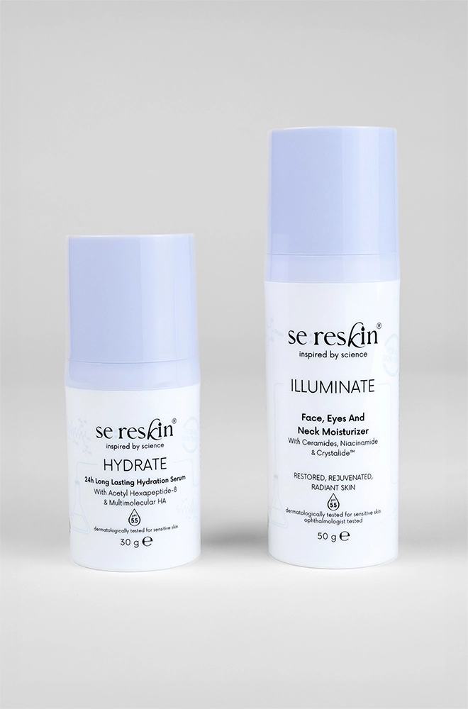 Set Hydrate și Illuminate Sereskin